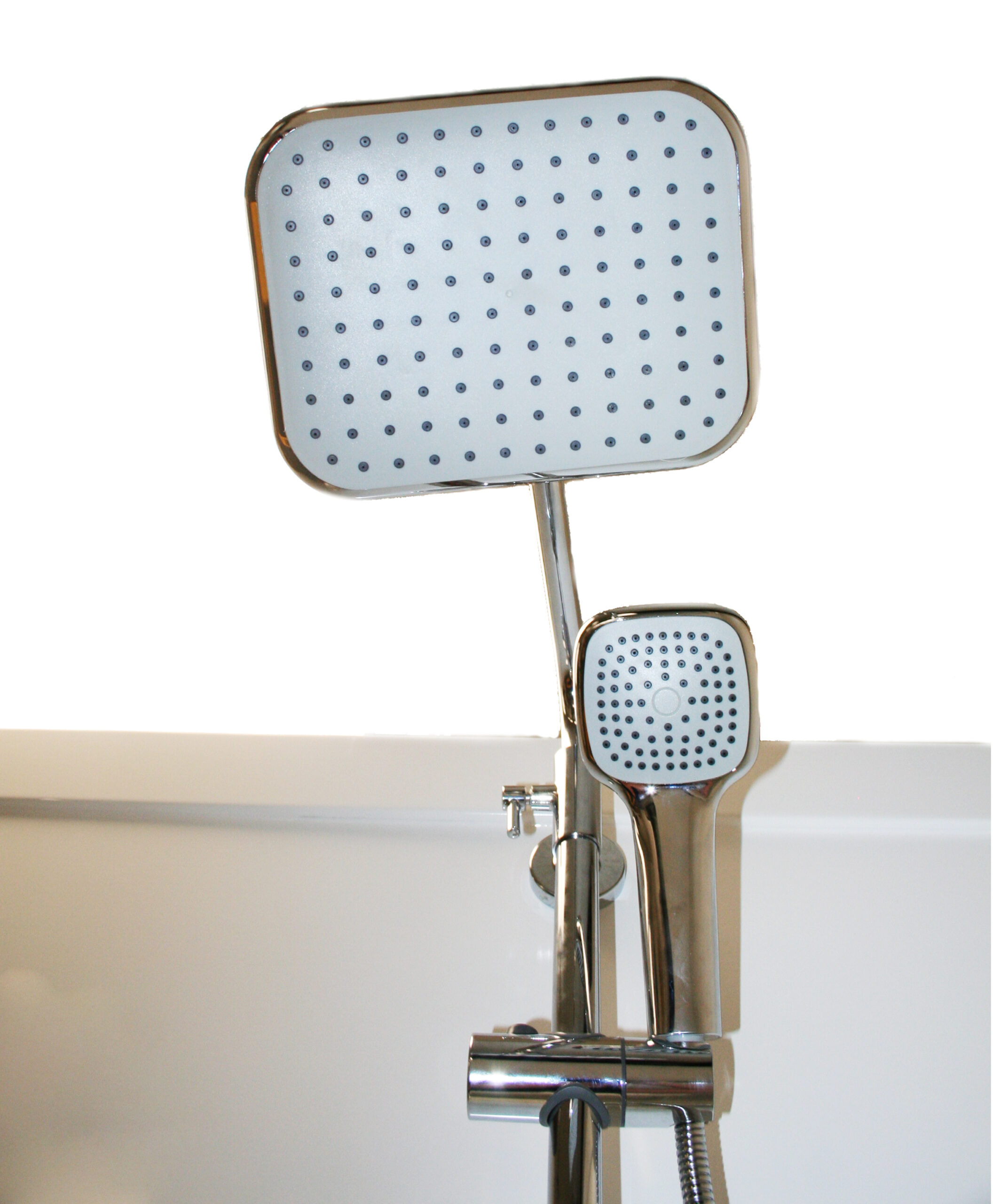 Rainshower and Retractable Shower Head
