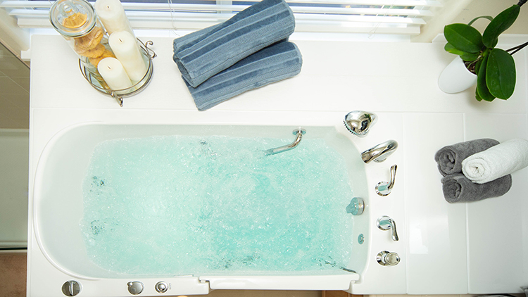 air jets in walk in tub
